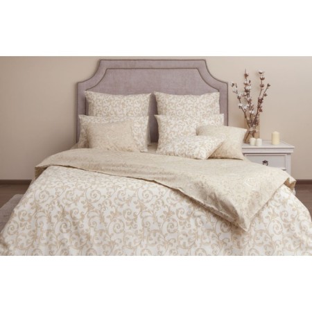 Bed linen 2 joint venture "Nice Bezh", size 220x240 cm, 177x210 cm, 70x70 cm - 2 pcs-2