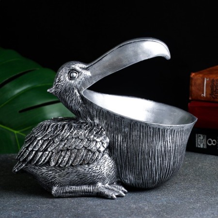 Silkan trifle stand silver, 23x12x18cm-2