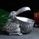 Silkan trifle stand silver, 23x12x18cm
