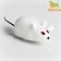 Clockwork mouse, 7 cm, white