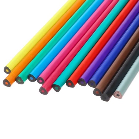 Colored pencils, 12 colors, trihedral, spider man-5