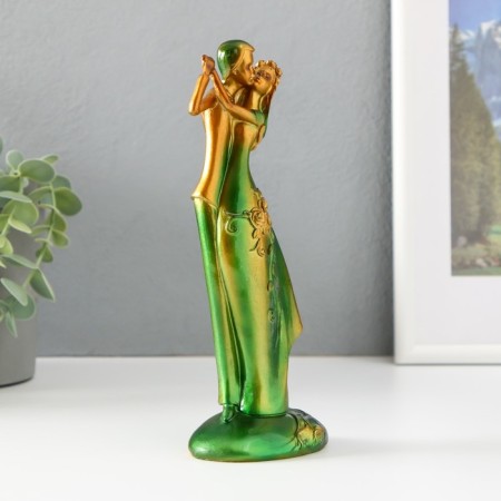 Souvenir Polystone "Dance of lovers. Kiss" 20.2 cm-3