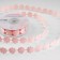 Figure tape "Flower", 18 mm, 9 ± 0.5 m, pale pink color