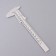 Eyebrow marking, 21 × 7.5 cm, white color
