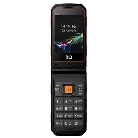 Cell phone BQ M-2822 Dragon Black Orange