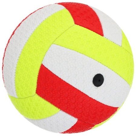 The ball is volleyball, PVC, machine stitching, 18 panels, p. 2, Mix colors-5