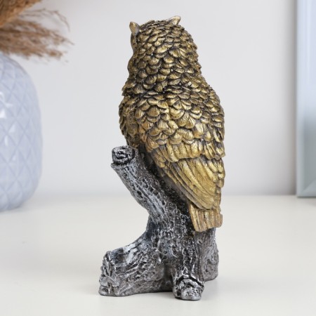 Figure "Filin on the tree" gold, 14x8x7cm-2