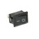 Clivant switch Rexant RWB-202, 250 V, 6A (3C), On-on, Mini, Black