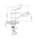 BouOU B8290-14A kitchen mixer, single-leaf, swivel spout, chrome