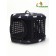 The folding bag is large, the EVA material, 42.5 x 37.5 x 29.5 cm, black