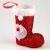 Gift packaging "Boot", Santa Claus, Red Color