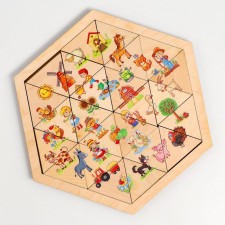 Wooden puzzle 