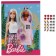 Set for children's creativity "Barbie" Application with large rhinestones, 17 × 23 cm