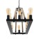 Herda chandelier 14he27 40w Black 85x35x40cm Bayerlux