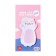 Block for entries 35mm x 70mm 30l white - pink cat