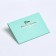 Envenue for a certificate with embossing "with all my heart", mint 10.5 x 7