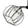 Chandelier "Dack" 2he27 40w Black 46x10x22 cm Bayerlux