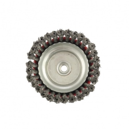 Matrix Ushm brush, d = 150 mm, m14, cup, twisted wire 0.8 mm-3
