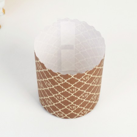 Paper form for cupcake, muffins and kulich "HB New" 70 x 85 mm-1