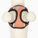 The ammunition set is reflective, size m, og 40-70 cm, sling 2 cm, orange