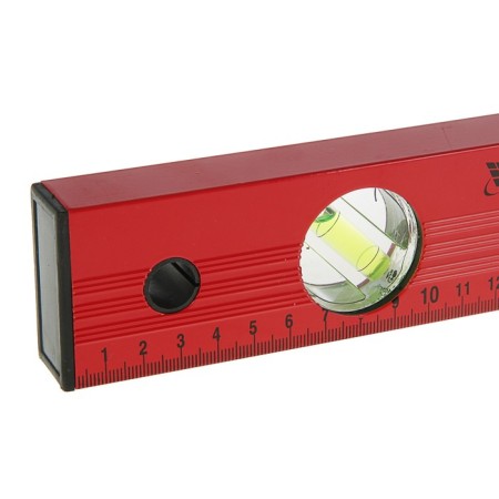Matrix level, 40 cm, aluminum, 3 eyes, red, ruler-1