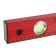 Matrix level, 40 cm, aluminum, 3 eyes, red, ruler