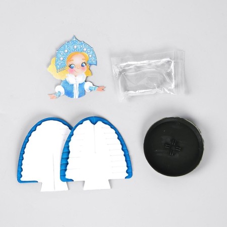 Set for experiments "wonderful crystals", Snow Maiden-5