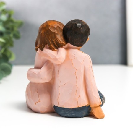 Polystone souvenir "Lovers - Tenderness" Mix 10 cm-4