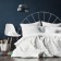 Jerry set: a cover 230 x 250 cm, pillowcase 45 x 45 cm - 2 pcs, white color