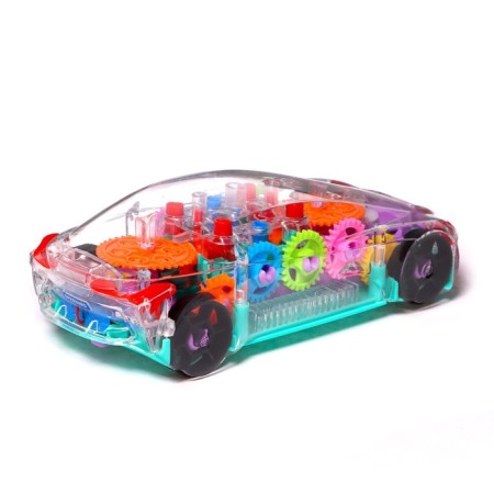 The gear machine, light and sound effects, works from batteries-4