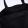 A chopper bag without a zipper, without lining, black color