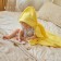 Toward Tensor Corner I am 85x85 cm, color is light yellow, 100% cotton, 320 g/m