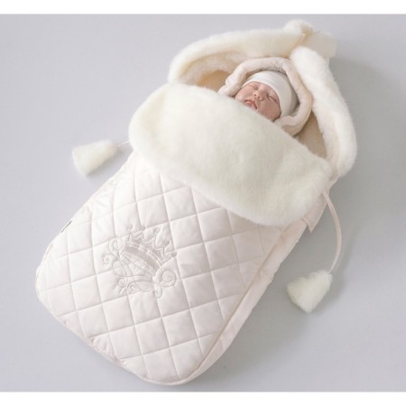 Set for discharge Winter Kinderlitto "Empire-2", 5 items, height 56-62 cm, Milk color-3