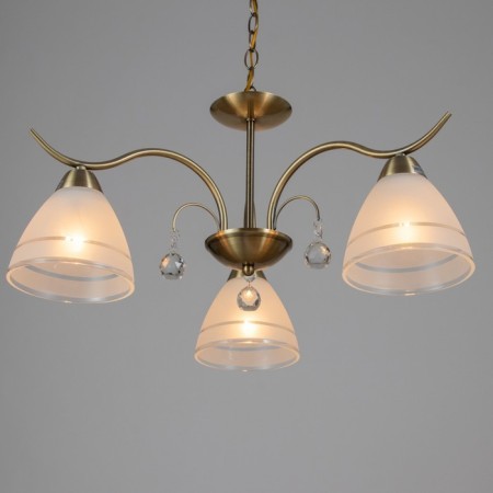 Kobeia chandelier 3x40W E27 bronze 53x53x92 (52) cm-2