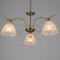 Kobeia chandelier 3x40W E27 bronze 53x53x92 (52) cm