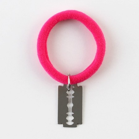 Hair gum "Feel with heart", D = 4 cm-1