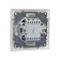The circuit breaker Luazon Lighting "Antei", 10 A, 1 key, hidden, white