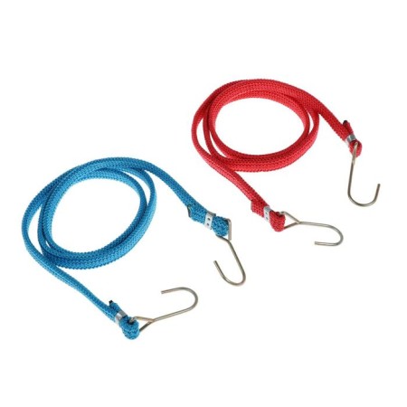 Glass for lining Torso, 120 cm, d1.75 mm, metal hooks, mix, set 2 pcs-2