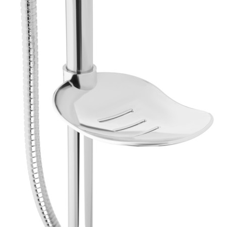 Bowing system ZEIN Z1001, tropical and hand watering can, hoses, stand, soap dish, chromium-12