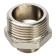 Nipple transition stout SFT-0004-000112, 1 "x 1/2", outer thread, nickel-plated brass