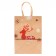 Package gift craft with embossing "New Year's Deer", 15 × 21 × 8 cm