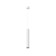 Suspension lamp Technical P072PL-L12W3K-1, LED, 12W, 5.2x5.2x30 cm, 1000lm, white color