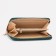 Women's wallet with lightning, green color