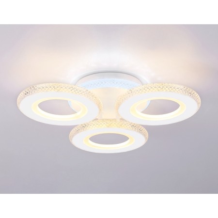 LED LED ceiling Ambrella Acrylica Original FA8866 with a remote control 38W, LED, white, transparent color, transparent-4