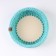 Baby basket, 16 x 7.5 cm, mint, cotton
