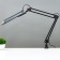 Desktop lamp UTLED-017C on a clamp, G23 8W LED black
