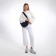 Women's bag over the shoulder Textura, small size, blue color