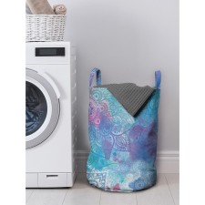 Cloud lace basket for storing things, size 35x50 cm