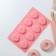Baking shape of the share "Flowers. Peonies ”, silicone, 8 cells, 28 × 16 × 2 cm, cell diameter 5.5 cm, color mix