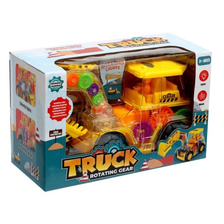 Tractor "gears", works on batteries, sound and light effects-6